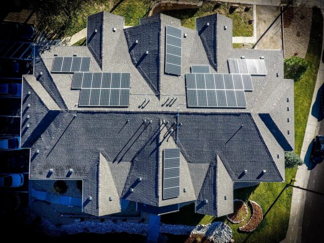 Drone roof survey